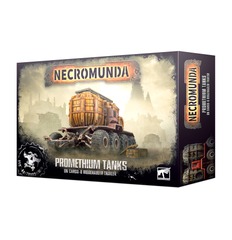 301-12 Necromunda Promethium Tanks On Cargo-8 Trailer